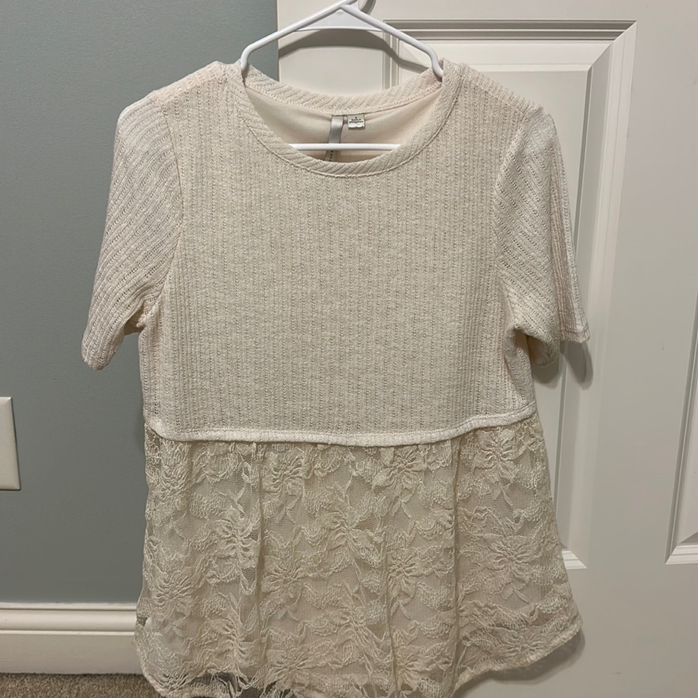 Lauren Conrad lace blouse